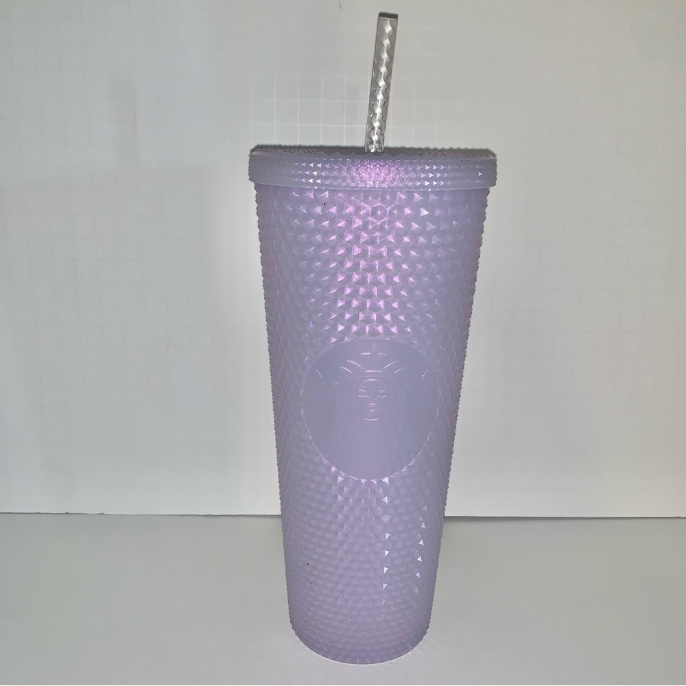 Starbucks 2021 Holiday Icy Lilac Iridescent Purple Cold Drink Tumbler 24 oz